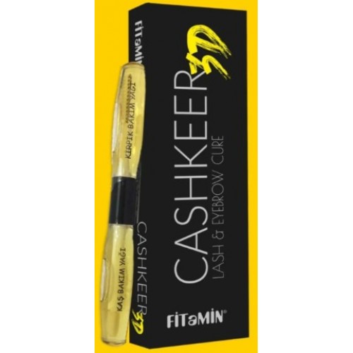 Fitamin Vegan Cashkeer Kaş Ve Kirpik Doğal Bakım Yağı 10 ml + 10 ml